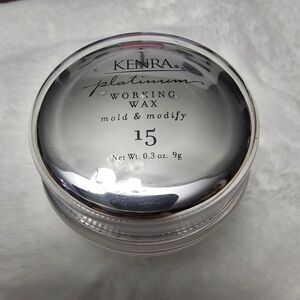 NOS Kenra Platinum Working Wax Mold & Modify 15 .3oz Hair Product